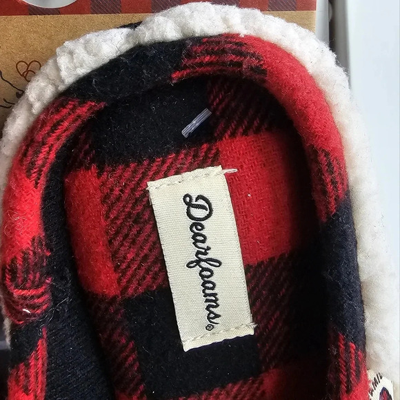 Christmas Dearfoams Family Slippers Baby 3-6 months Lil 2-3 years Papa Bear 10" - Picture 4 of 7